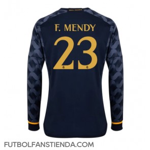 Real Madrid Ferland Mendy #23 Segunda Equipación 2023-24 Manga Larga